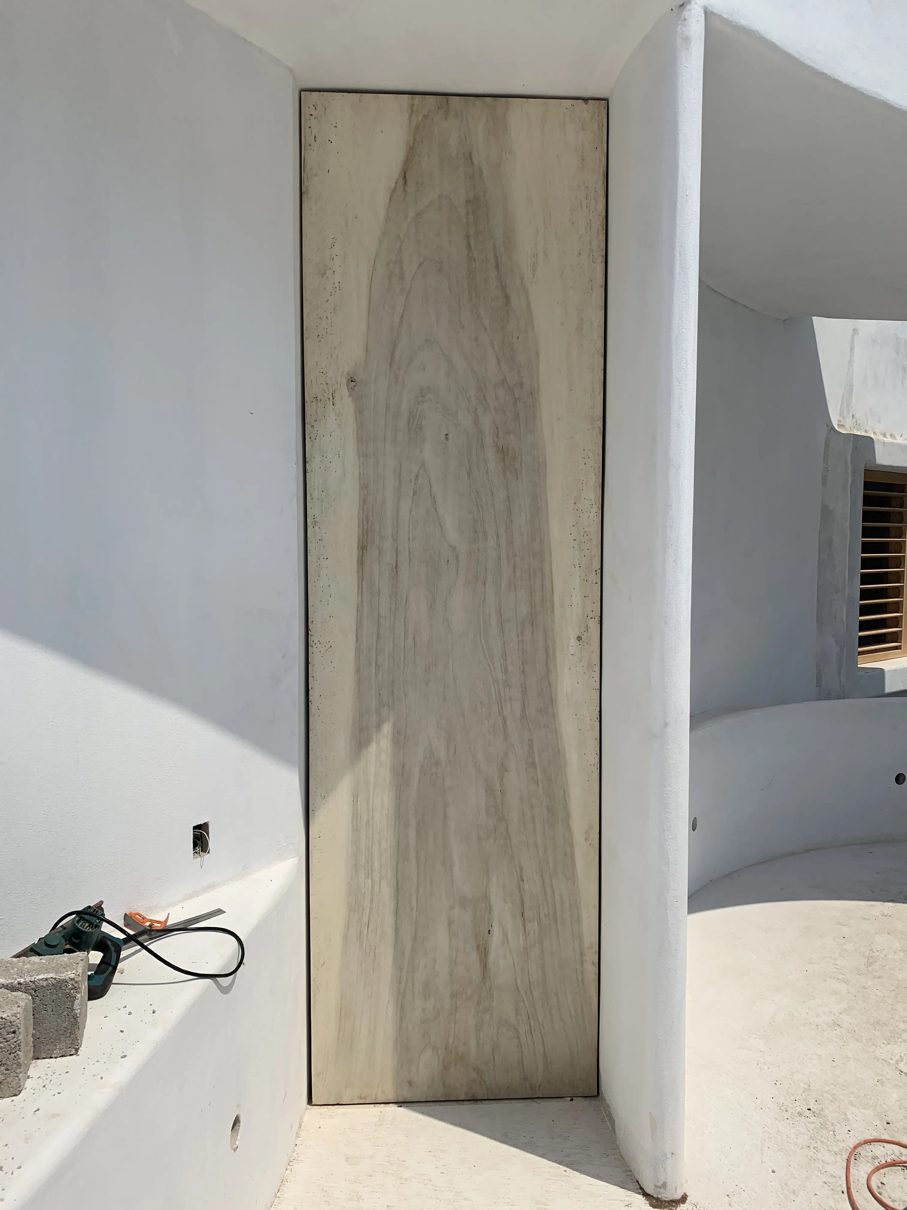 Puerta de madera a medida