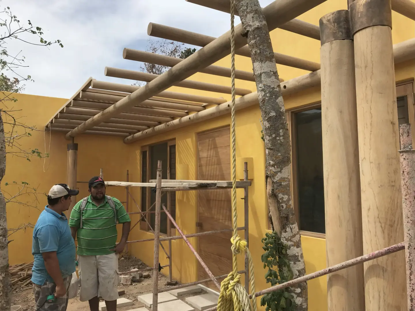 Pergola de Merlina en Recamara Principal