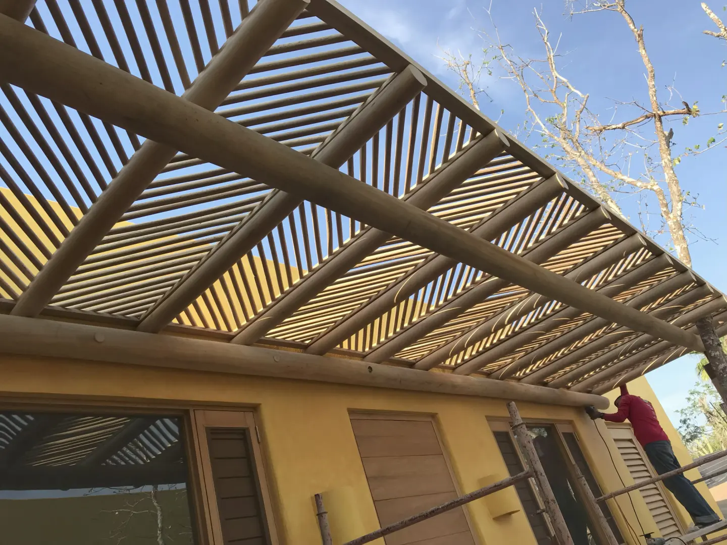 Pergola de Merlina en Recamara Principal